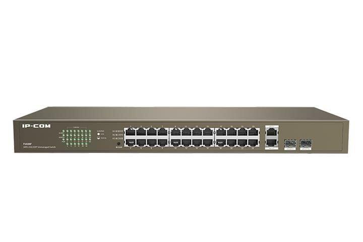 Ip-Com F1026F 24 Port 10/100 2xGB Rj45/Sfp Switch