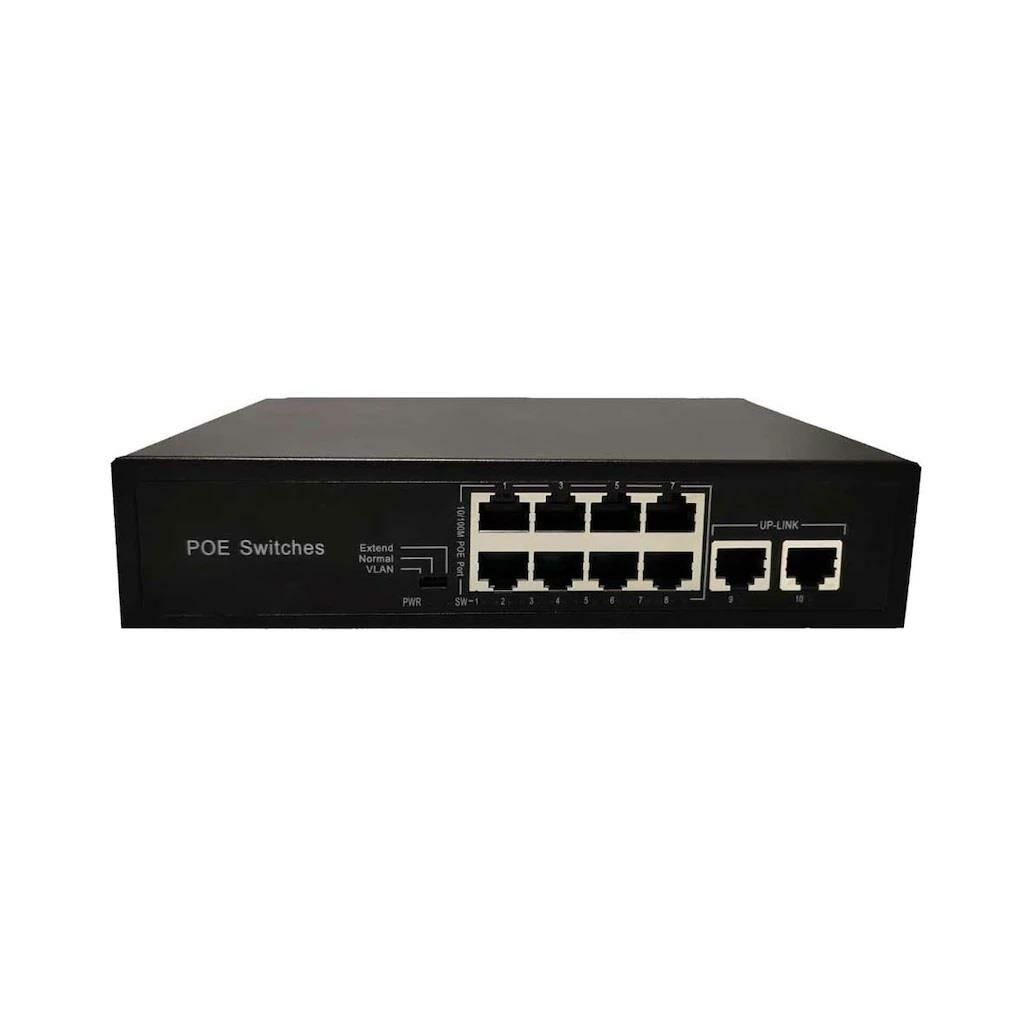 Ods ODS900-AF-82GN 10/100 2 Uplink 8 Port Poe Switch