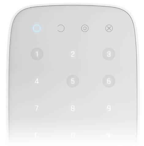 AJAX Keypad Kablosuz Tuş Takımı - Beyaz