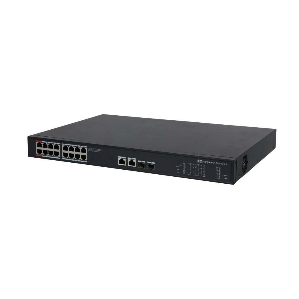 DAHUA PFS3220-16GT-240 16 Poe Port 240W Gigabit Switch