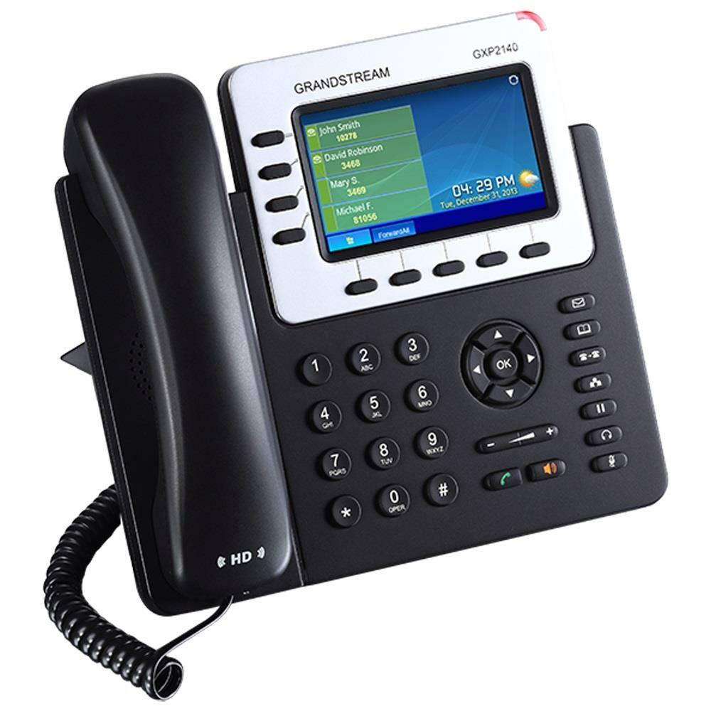 Grandstream GXP2140 Poe Destekli Ip Telefon