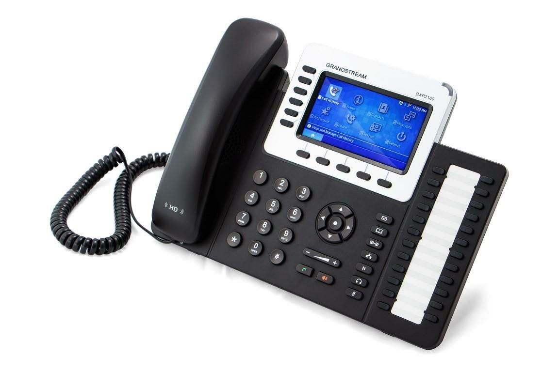 Grandstream GXP2160 Poe Destekli Ip Telefon