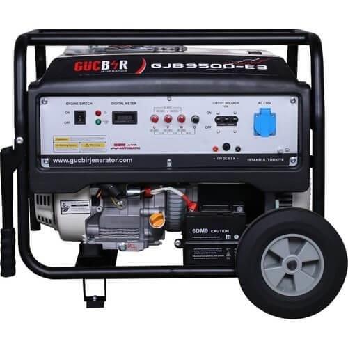 Güçbir GJB-9500E-3 Benzinli Portatif Trifaze Jeneratör