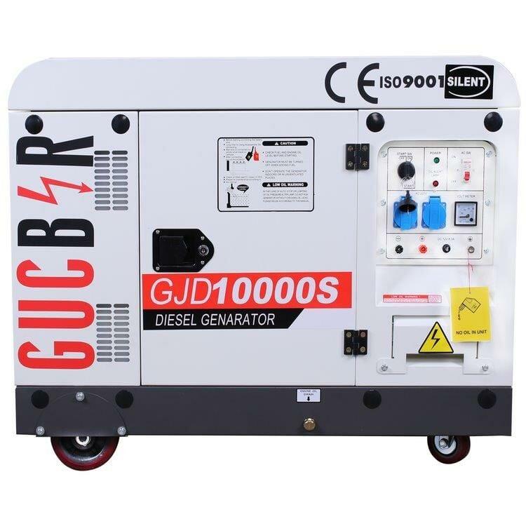 Güçbir GJD10000S Dizel 10 Kva Monofaze Jeneratör Seti