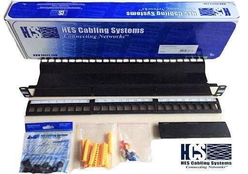 HCS P00-02450-1U 24 Port Utp Boş Patch Panel 1u