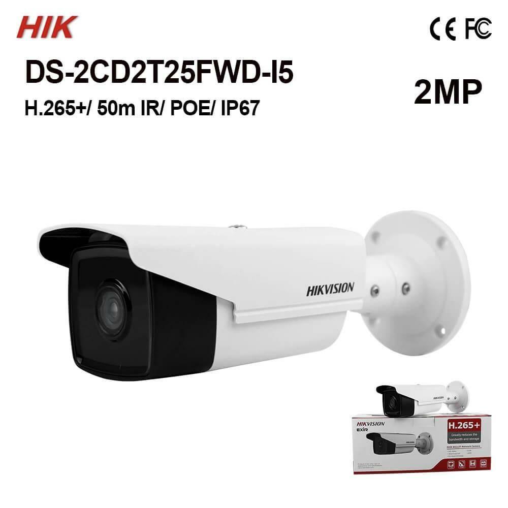 Hikvision DS-2CD2T25FWD-I5 2mp 4mm Bullet Ip Kamera