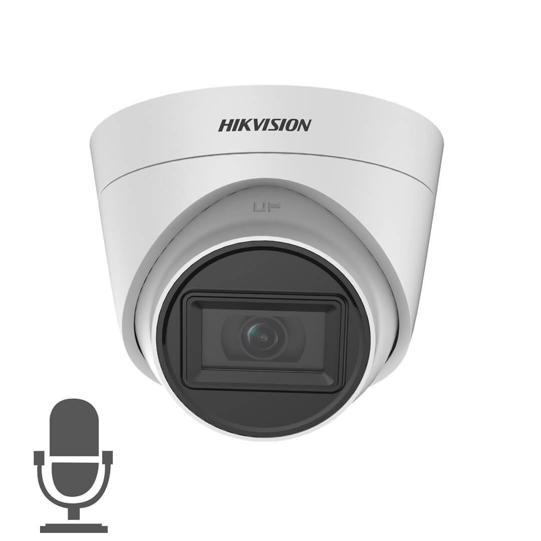 Hikvision DS-2CE76D0T-ITPFS 2Mp 2.8mm Sesli Kamera