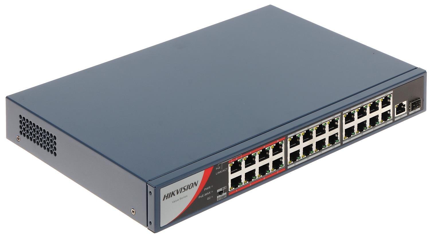 Hikvision DS-3E0326P E/M(B) 10/100 24 Port (230w)Poe Switch