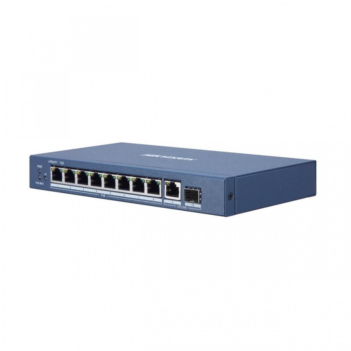 Hikvision DS-3E0510P-E/M 8 Port 58w Poe Gigabit Switch