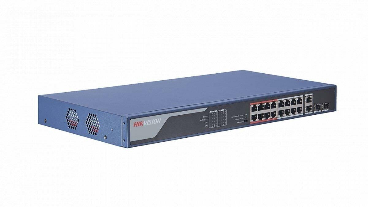 Hikvision DS-3E0518P-E/M 16 Port (125w) Poe Gigabit Switch