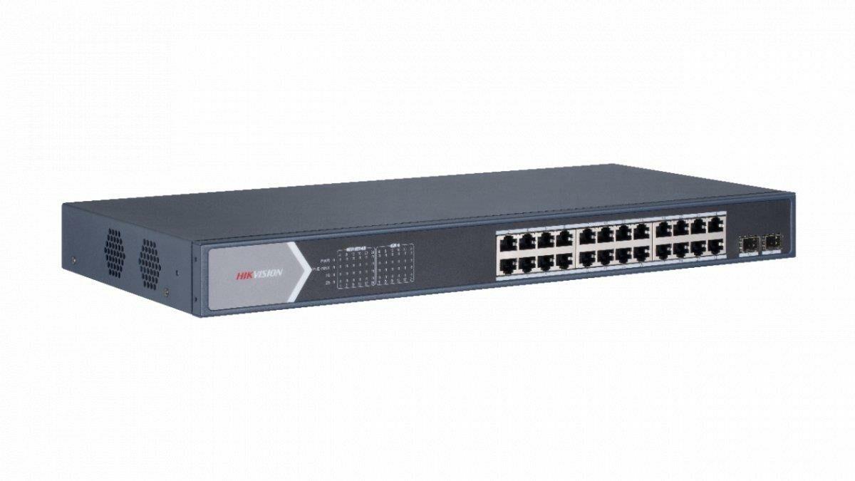 Hikvision DS-3E0526P-E/M 24 Port Gigabit Poe Switch