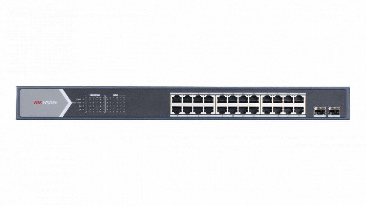 Hikvision DS-3E0526P-E/M 24 Port Gigabit Poe Switch