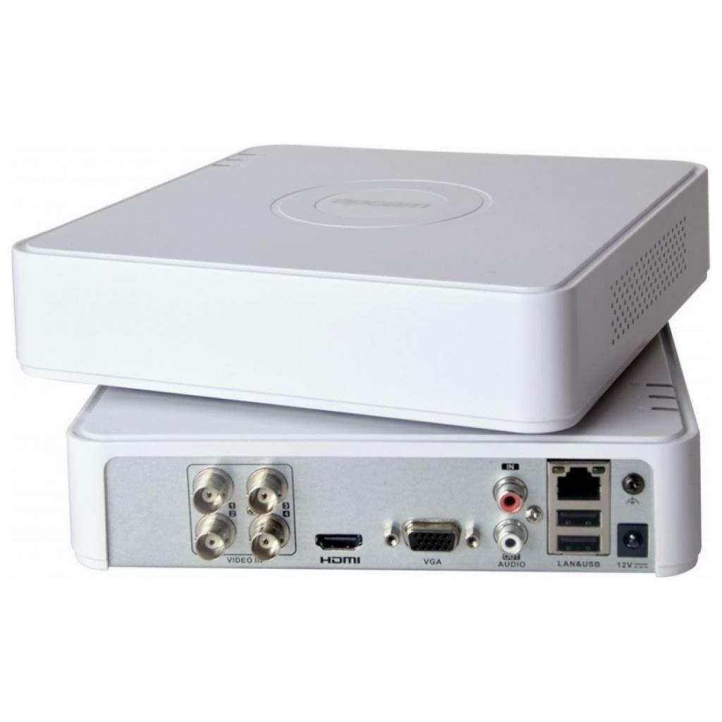 Hikvision DS-7104HQHI-K1 4 Port Hybrid Dvr Kayıt Cihazı