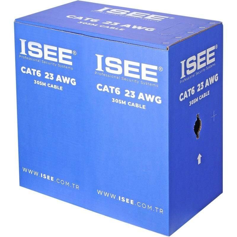 Isee Kablo Cat6 23 Awg Data Kablosu (305m Kutulu)