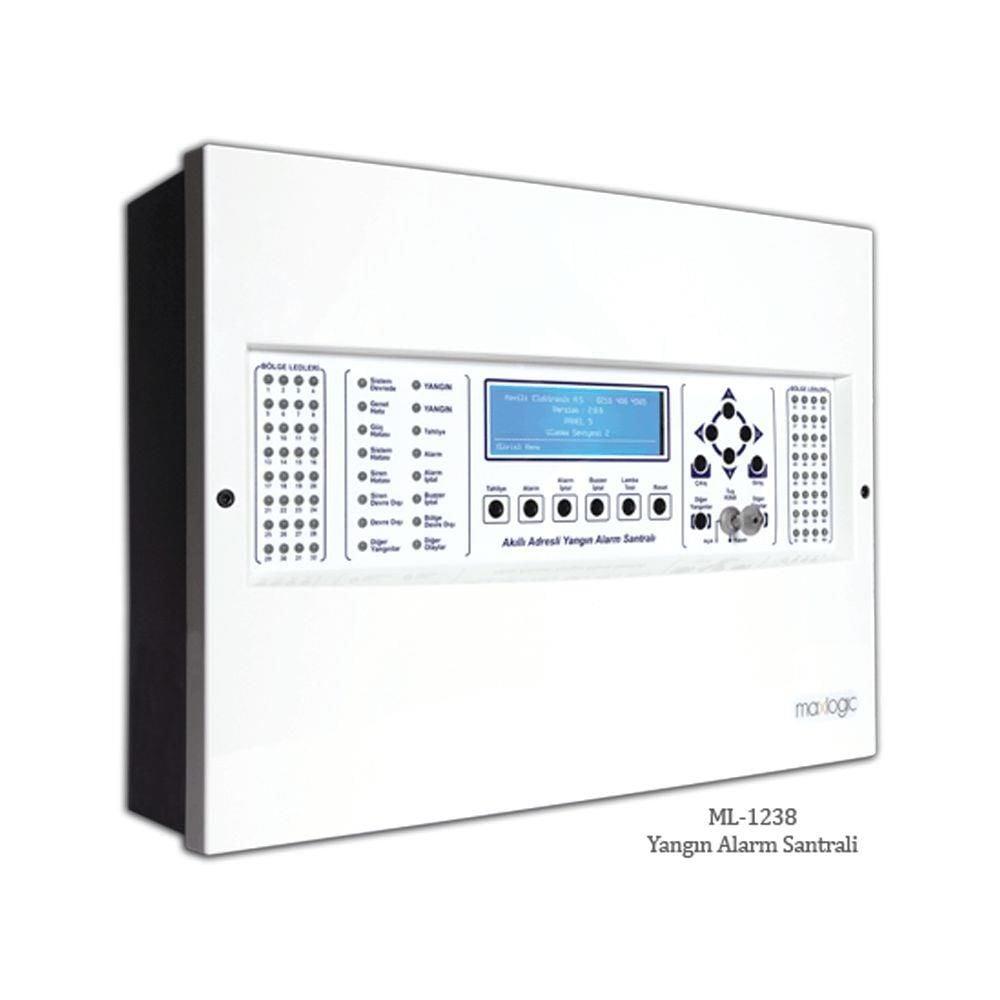 Mavili ML-1234 Adresli 4 Çevrim Yangın Alarm Santrali