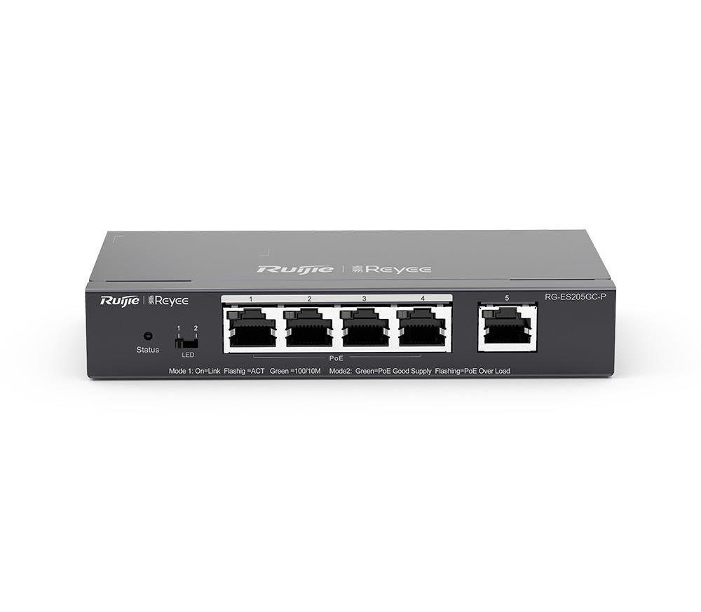 Ruijie Reyee RG-ES205GC-P 5 Port Poe Gigabit Switch
