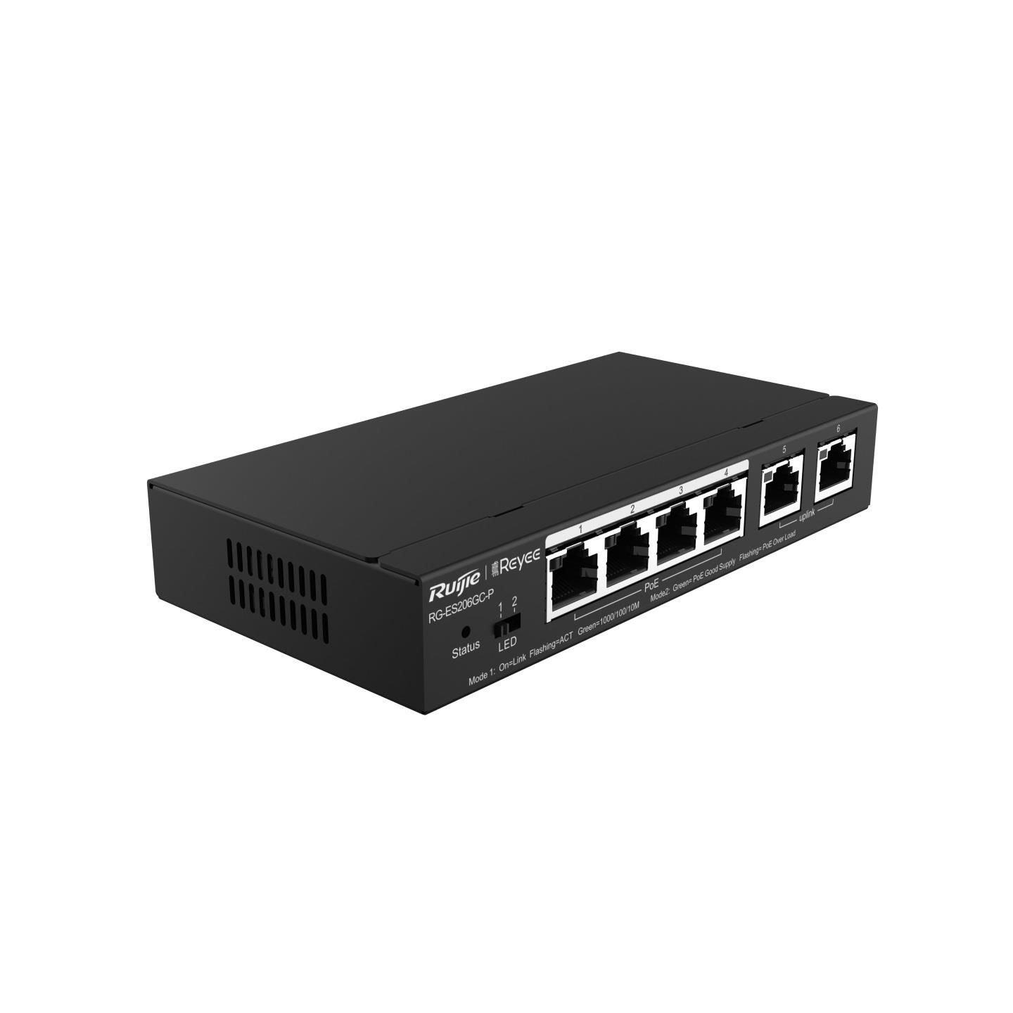 Ruijie Reyee RG-ES206GC-P 4 Port Poe Gigabit Switch