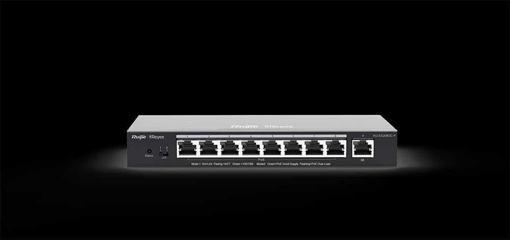 Ruijie Reyee RG-ES209GC-P 9 Port Gigabit 8 Port Poe Switch
