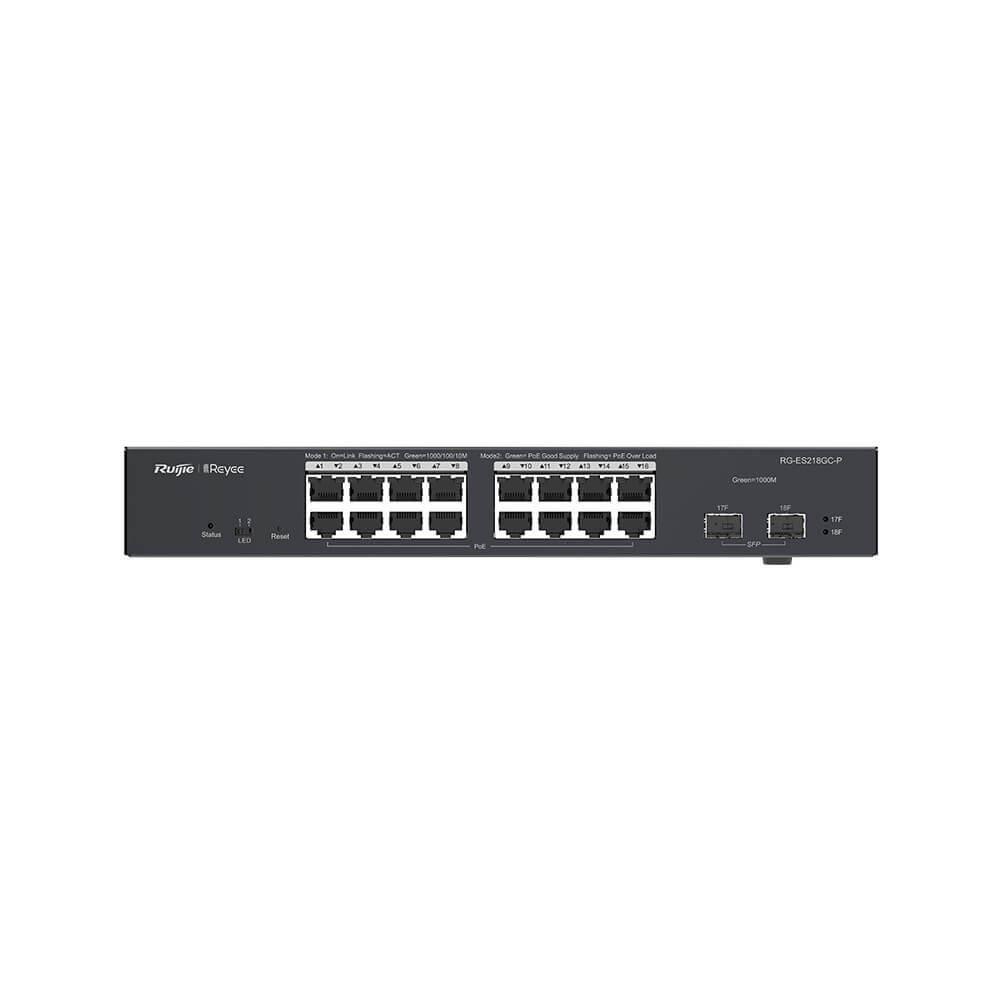 Ruijie Reyee RG-ES218GC-P 16 Port Gigabit Poe Switch