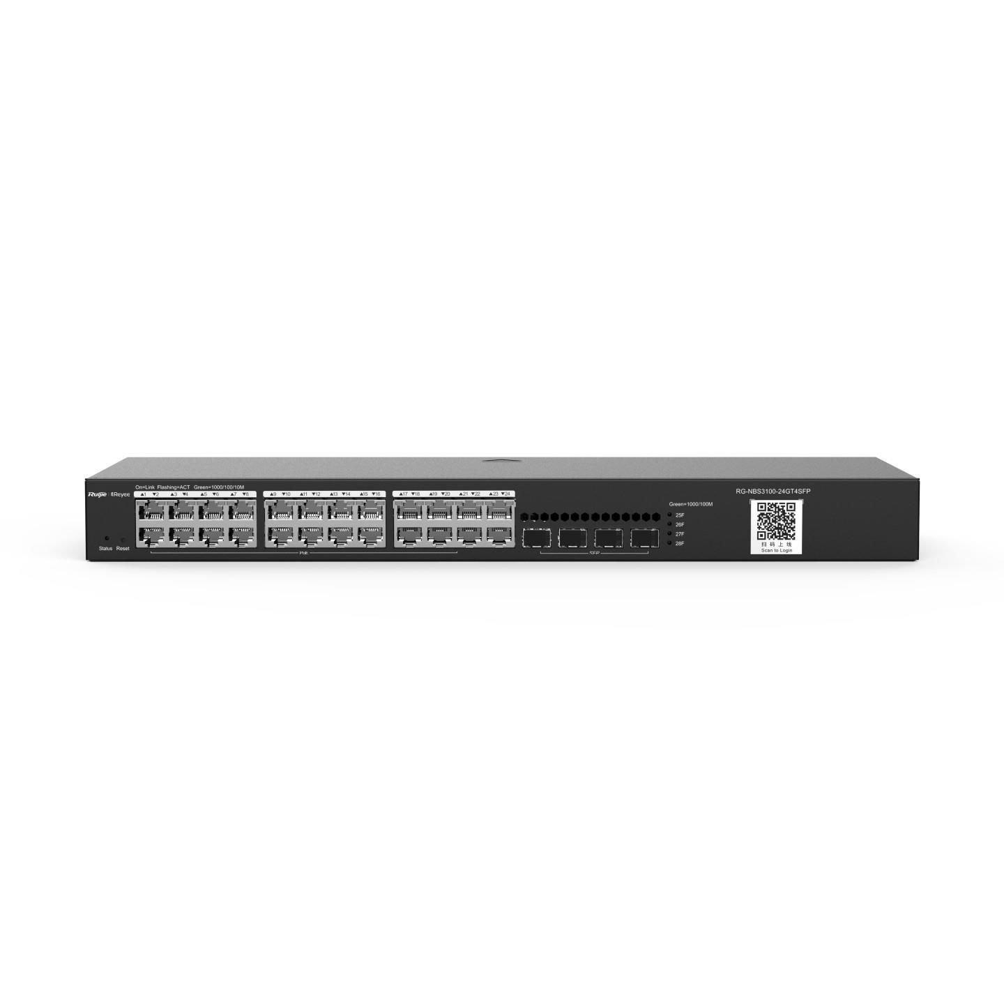 Reyee RG-NBS3100-24GT4SFP-P 24 Port Poe Switch