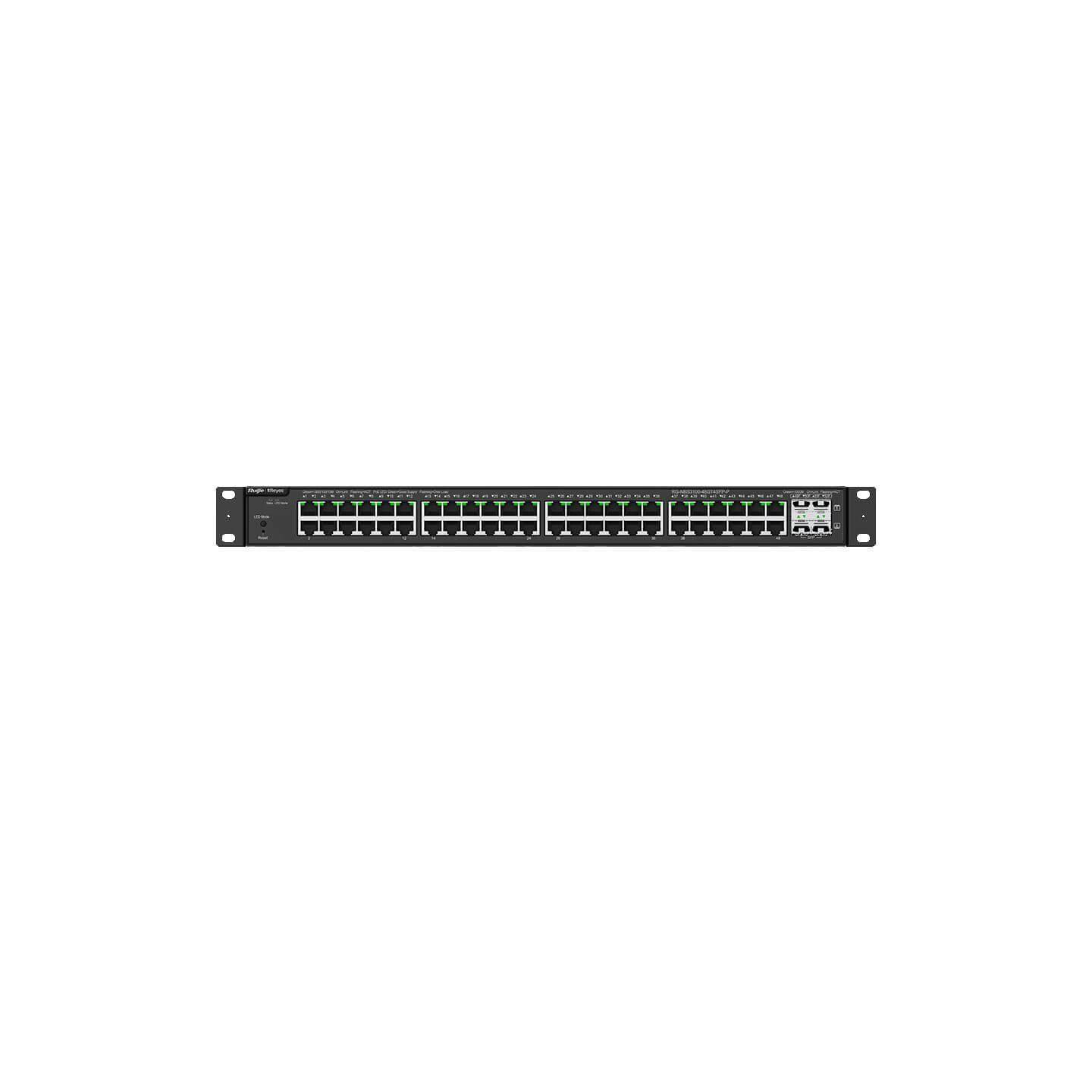 Ruijie Reyee RG-NBS3100-48GT4SFP-P 48 Port 4 Sfp L2 370W Gigabit Yönetilebilir Poe Switch