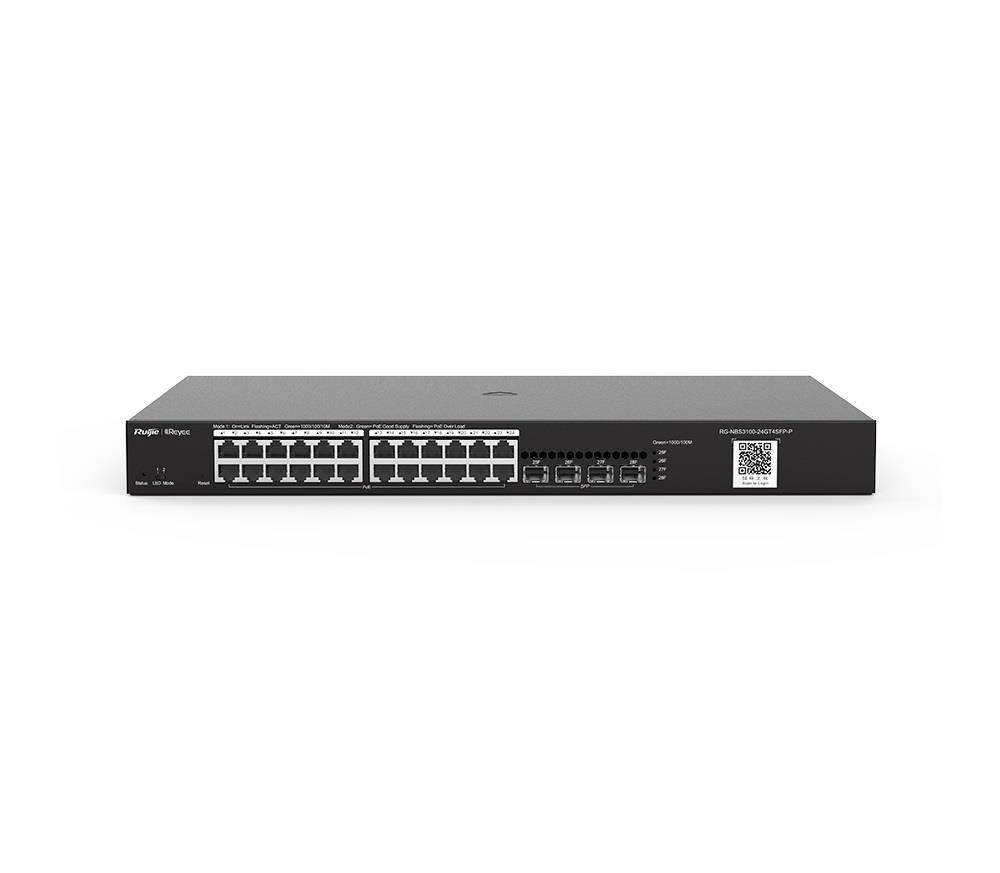 Ruijie Reyee RG-NBS3100-24GT4SFP 4 Sfp 26 Portlu Switch