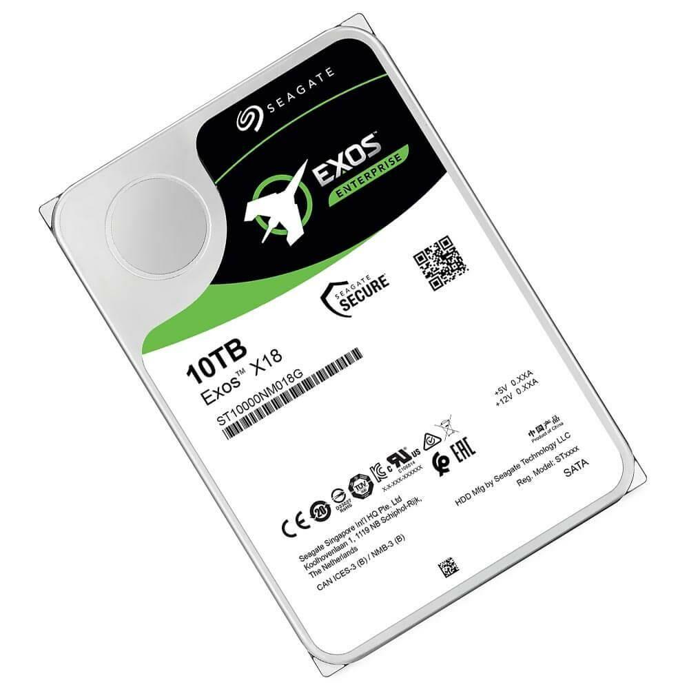 Seagate ST10000NM018G EXOS X18 3.5" 10 TB SATA 3.0 7200Rpm Güvenlik Harddiski