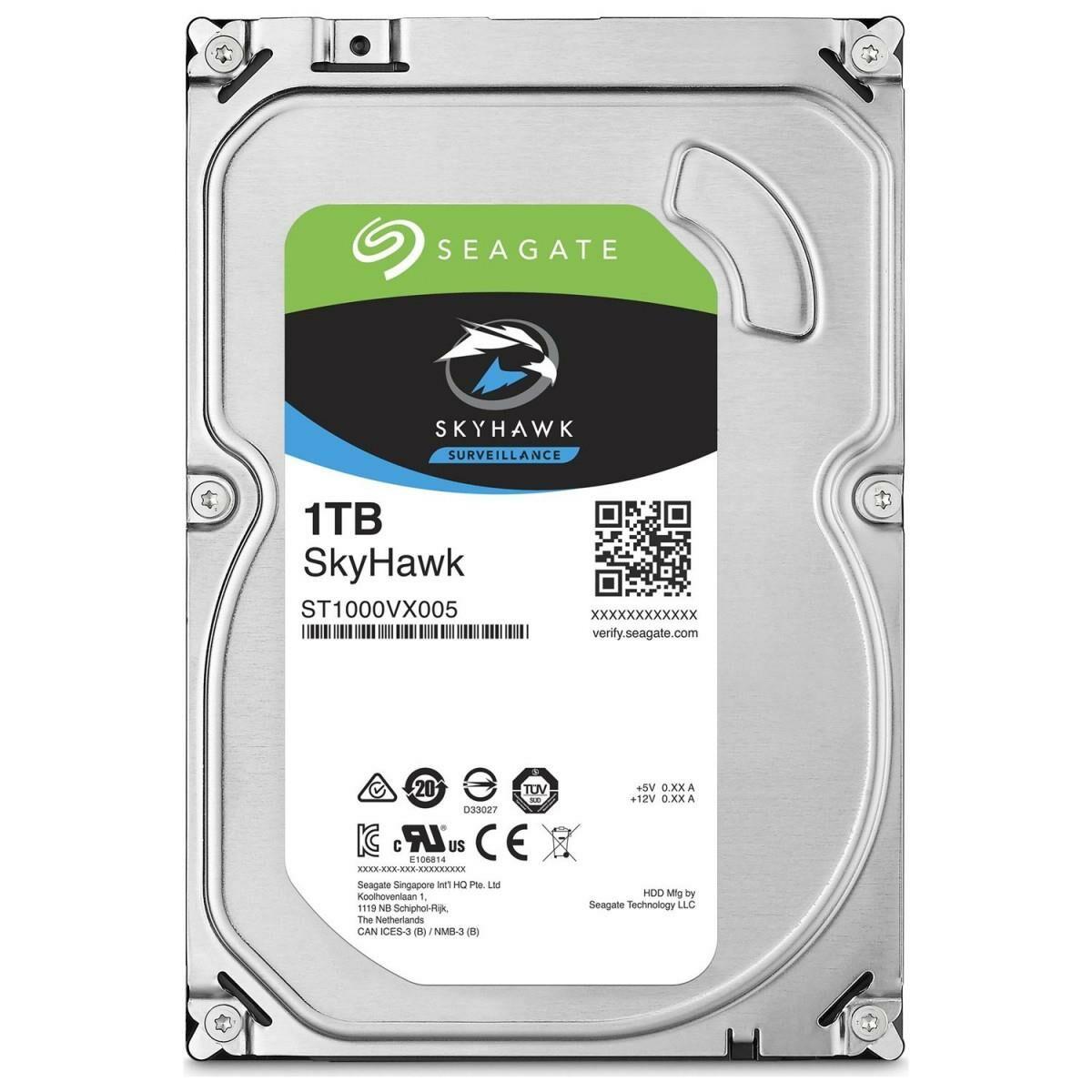 Seagate Skyhawk ST1000VX005 1 Tb 5900Rpm Harddisk