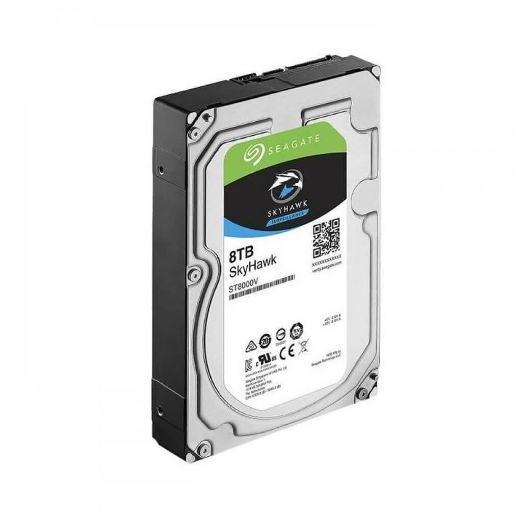 Seagate 3.5" 8 TB Skyhawk ST8000VX009 5400 RPM GüvenlikHard Diski
