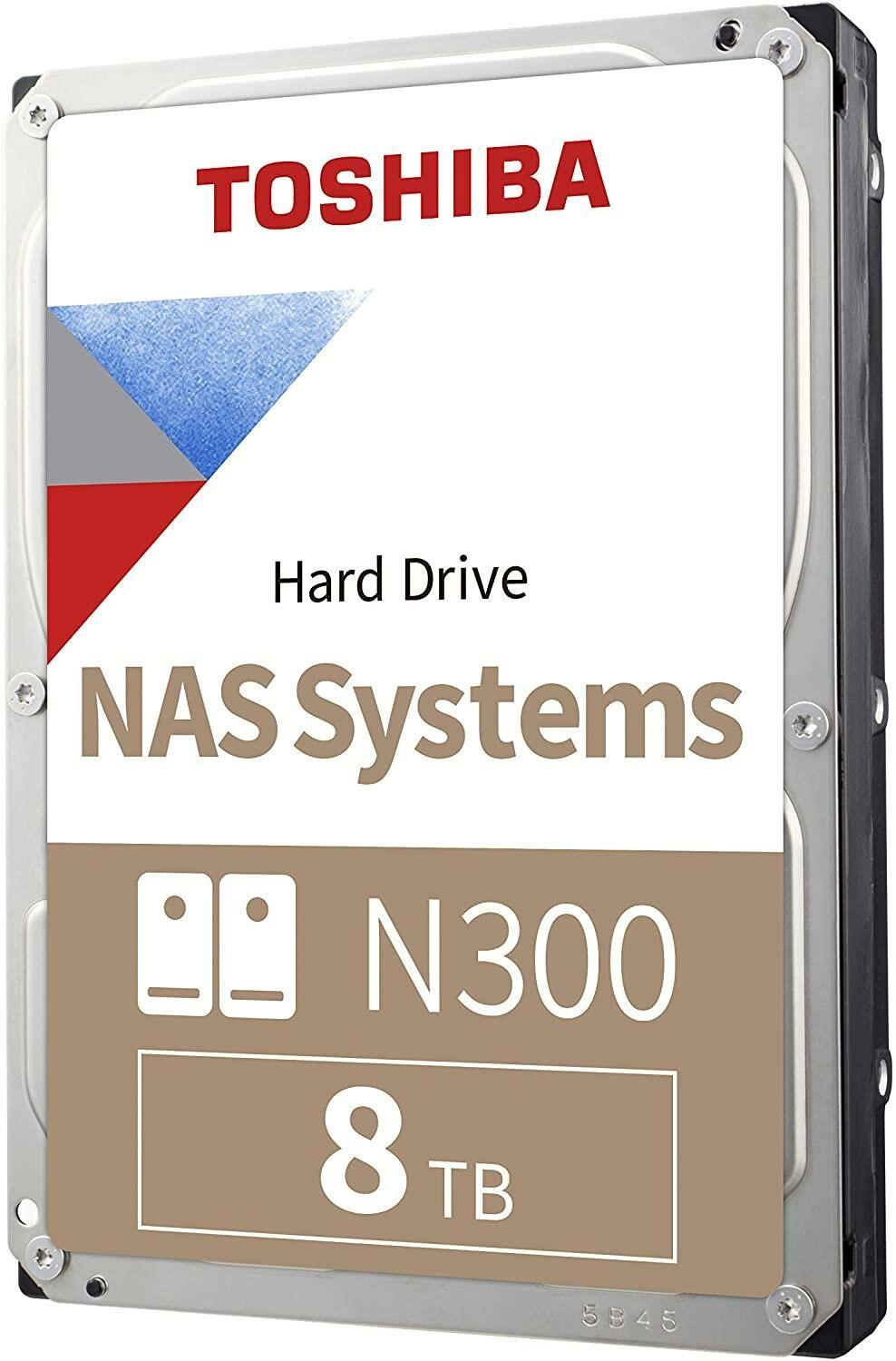 Toshiba N300 HDWG180UZSVA 8 Tb 7200 Rpm Harddisk