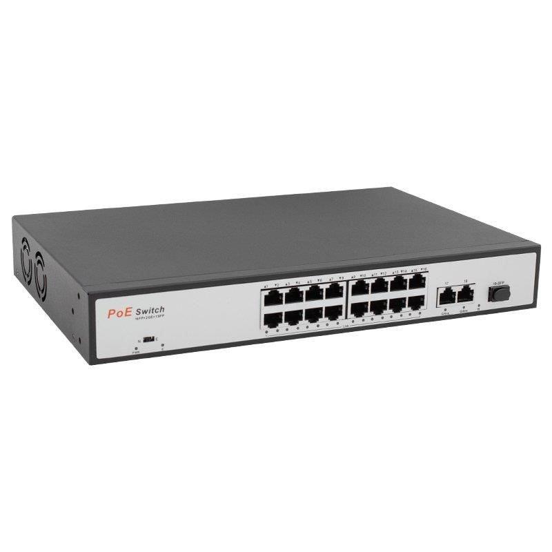 Uranium POE-1621SFP 16 Port Rack Tipi Poe Switch