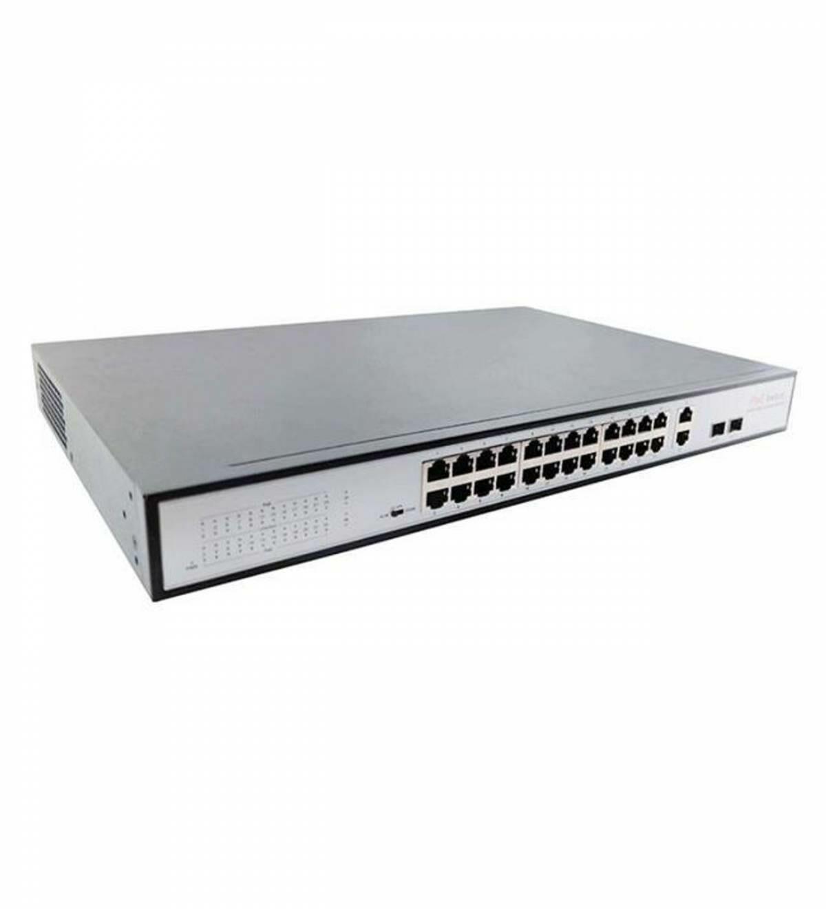 Uranium POE-2421SFP-300W 24x10/100 2x Gigabit Uplink 1x Sfp 360w Poe Combo Rack Tipi Switch