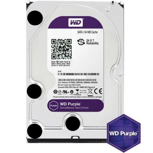 WD Purple WD22PURZ 2TB 3.5″ 7x24 Güvenlik Diski