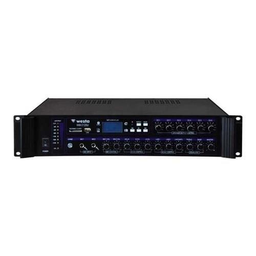Westa WM-2120U 6 Bölgeli 120w 100v Mixing Amplifier