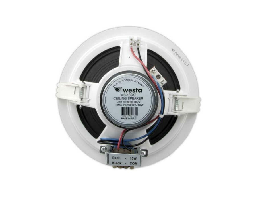 Westa WS-1308 TC 6 inç 10W 8 ohm 100V Tavan Hoparlörü