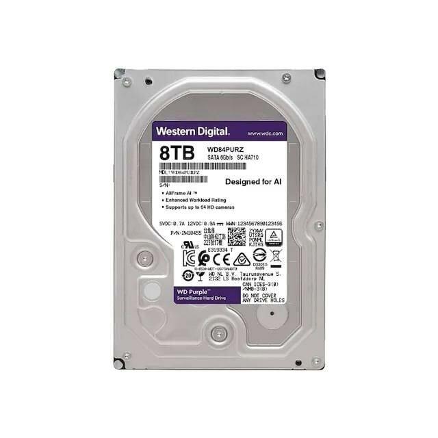 Western Digital WD84PURZ 8Tb 5640rpm Harddisk