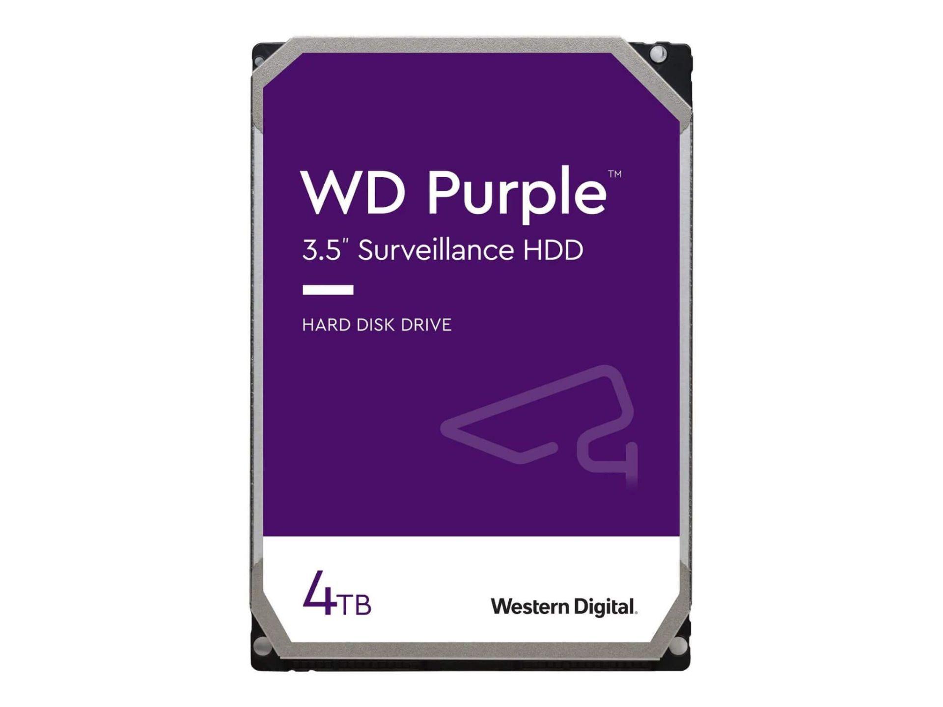 WD Purple WD42PURZ 4TB 3.5″ 7x24 Güvenlik Diski