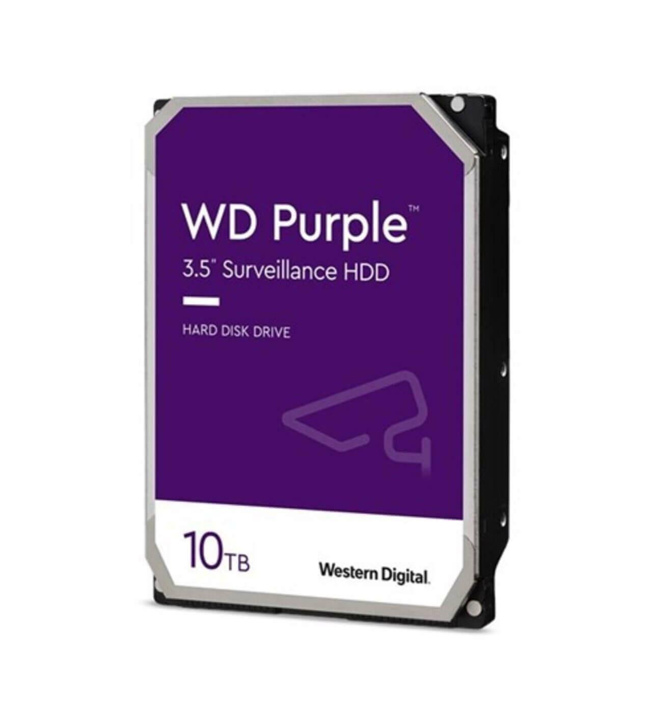 Western WD101PURP 10 Tb 3.5" 7200rpm Güvenlik Harddiski
