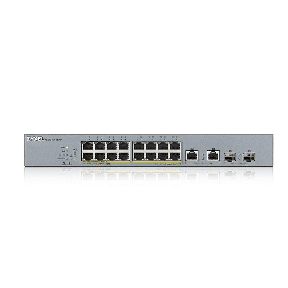 Zyxel GS1350-18HP 18 Port Web Yönetilebilir Poe Switch