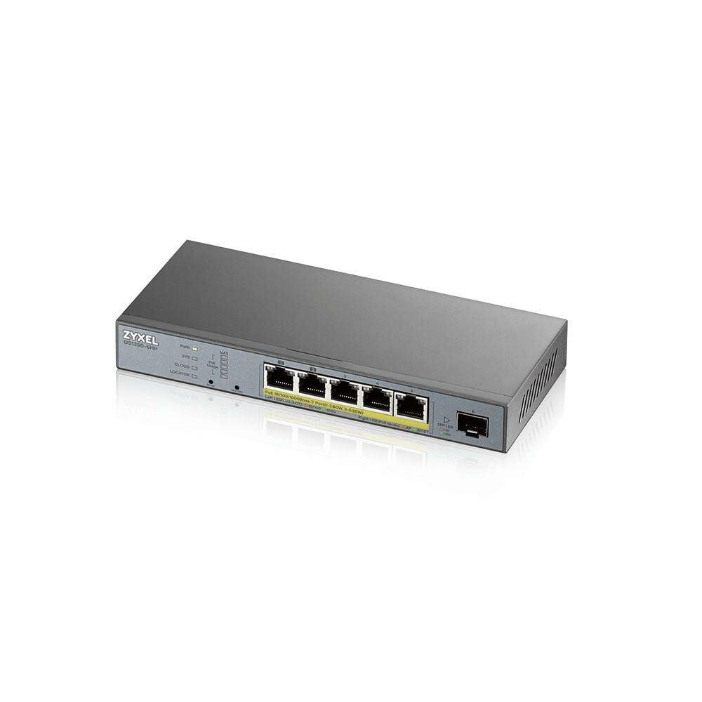 Zyxel GS1350-6HP Web Yönetilebilir Poe Switch